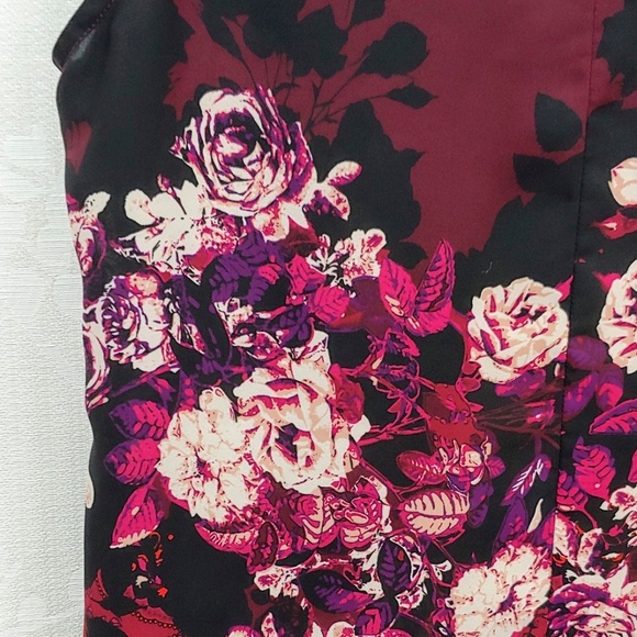 Adrianna Papell | Floral Sleeveless Top | S - Picture 4 of 8